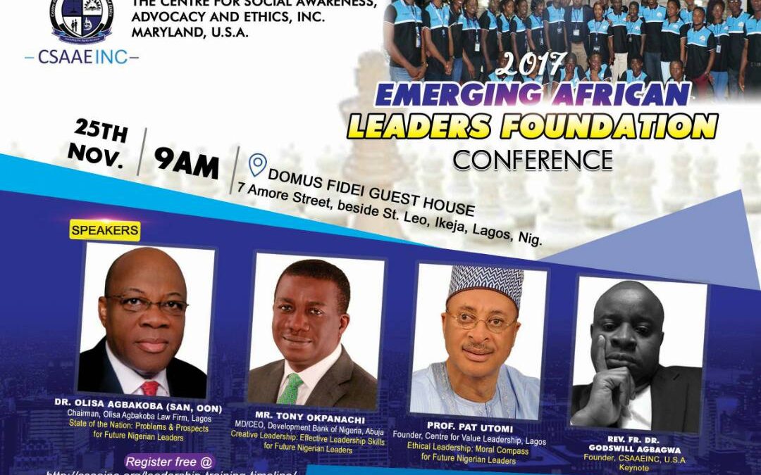 2017 Emerging African Leaders Foundation Conference