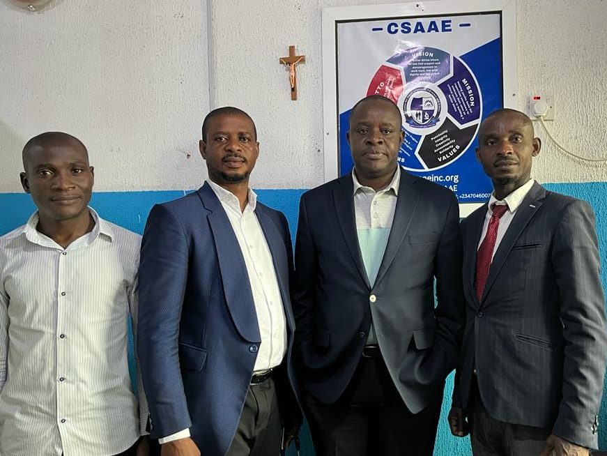 Abia Advocates paid a courtesy call to CSAAE Founder