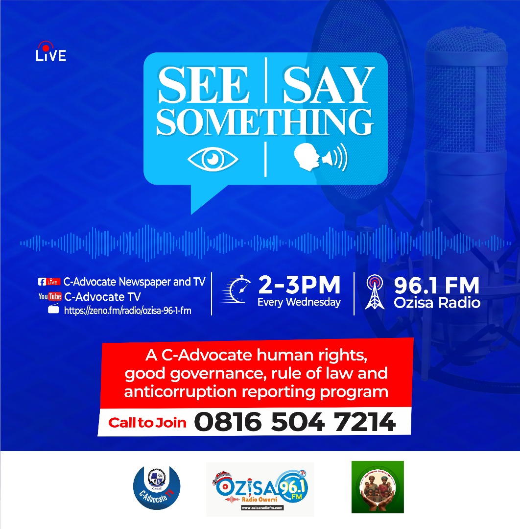 SEE Something, SAY Something